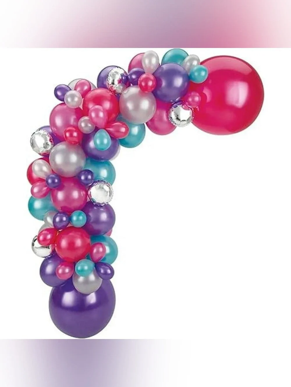 Vibrant Balloon Garland